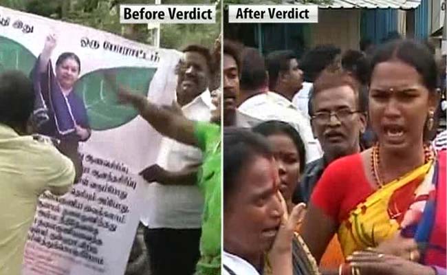 At Jayalalithaa's Residence in Chennai, Celebrations Give Way to Tears