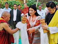 Bhutan King Visits Varanasi