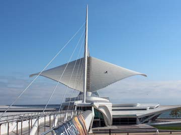 On a Wing and A Paintbrush at Milwaukee Art Museum 