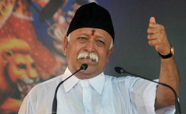 RSS Chief's Speech Broadcast on Doordarshan, Provoking Objections