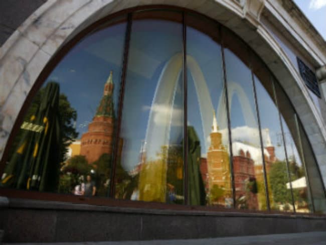 Russia Takes Bite Out of McDonald's With US Ties in Deep Freeze