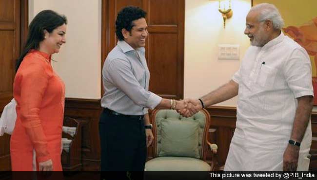 Sachin Tendulkar Adopts Village, PM Narendra Modi Delighted