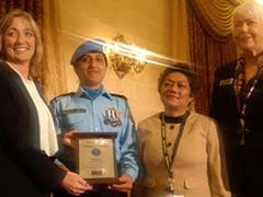 Indian Police Officer Wins UN's International Female Peacekeeper Award