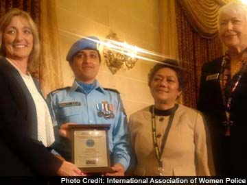 Indian Police Officer Wins UN's International Female Peacekeeper Award