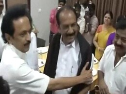 At a Wedding, DMK Initiates Talks for a Mega-Alliance At a Wedding, DMK Initiates Talks for a Mega-Alliance