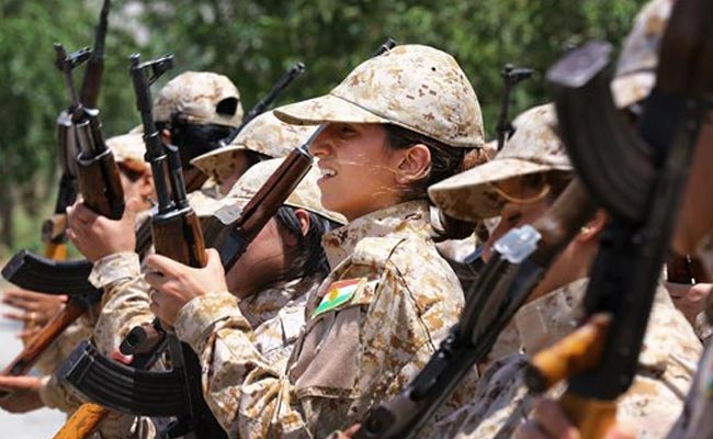 Women on Front Lines in Syria, Iraq Against Islamic State