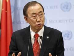 UN Chief Ban Ki-Moon Visits War-Scarred Gaza Strip