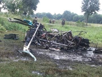 Three Army Officers Die in Cheetah Helicopter Crash in UP