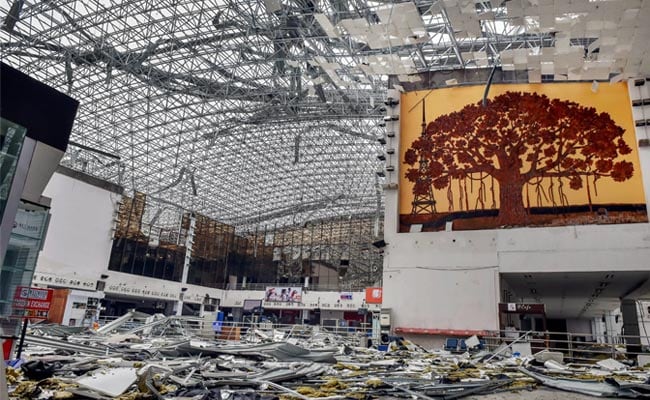 Cyclone Hudhud Blew Roof Off Vizag Airport, No Flights