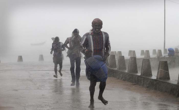 68,000 Evacuated in Odisha as Cyclone Hudhud Lands in Andhra Pradesh