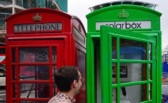 London's Red Phone Boxes to Become Charging Bays for Mobiles