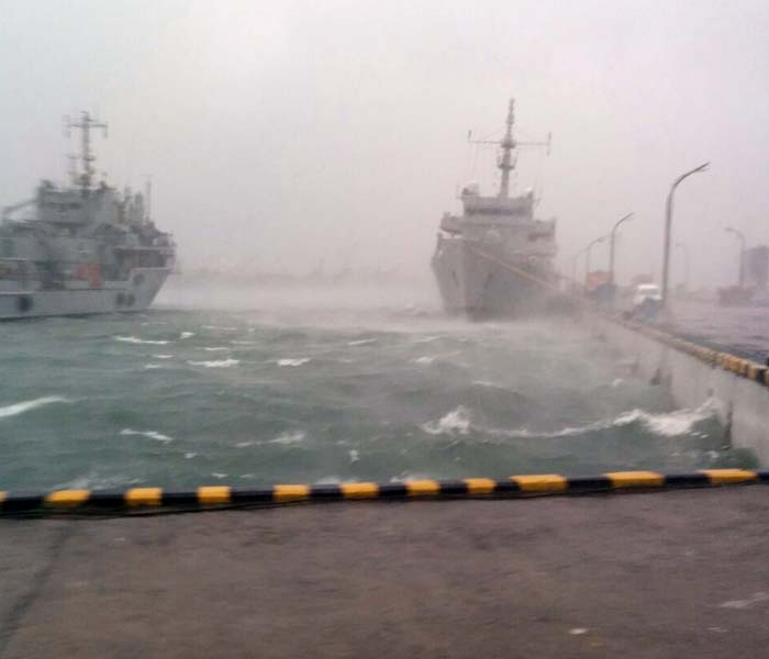 Cyclone Hudhud: Navy at Highest Alert, War-Rooms Manned