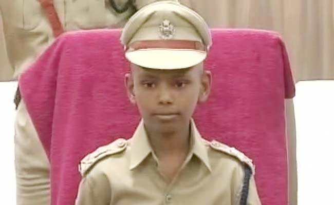 Terminally Ill Boy is Hyderabad Police Chief For a Day