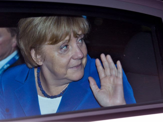 Angela Merkel Heads for Pub in Brisbane