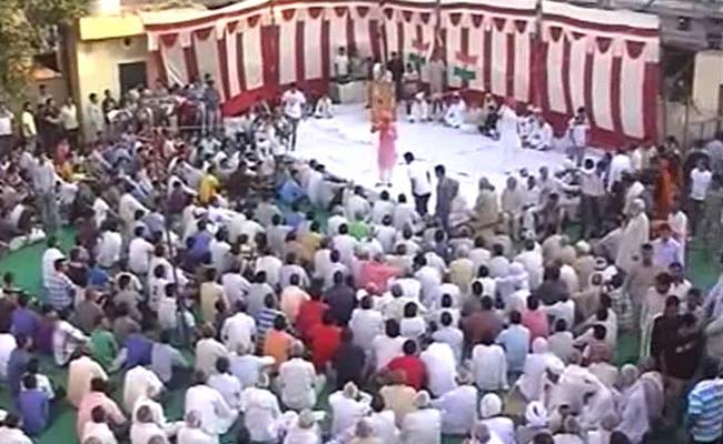 A Mahapanchayat Sparks Tension in Bawana in North Delhi