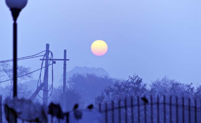 Nippy Morning in Delhi Today