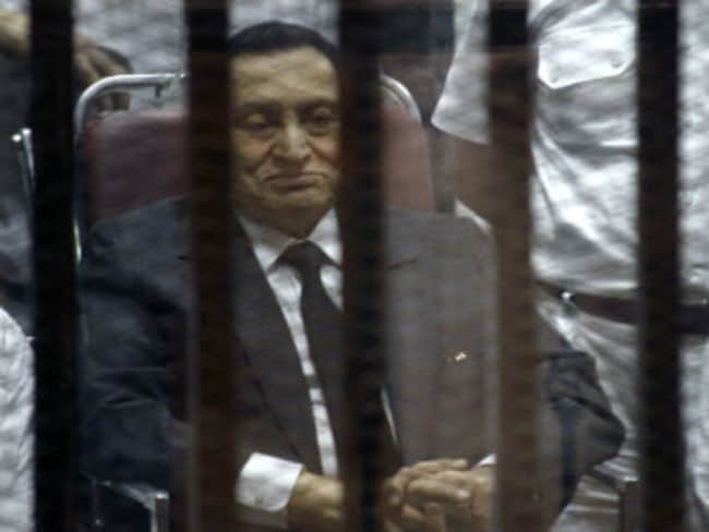 Protest in Cairo Against Hosni Mubarak Verdict