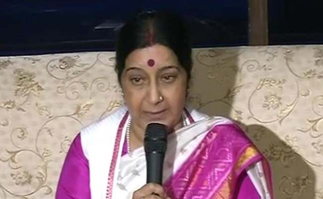 'Wait Till Tomorrow,' Says Sushma Swaraj on Possible PM Modi-Nawaz Sharif Meeting