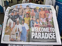 World Leaders Enjoy Sun, Beer, Koalas on Australian Front Page World Leaders Enjoy Sun, Beer, Koalas on Australian Front Page