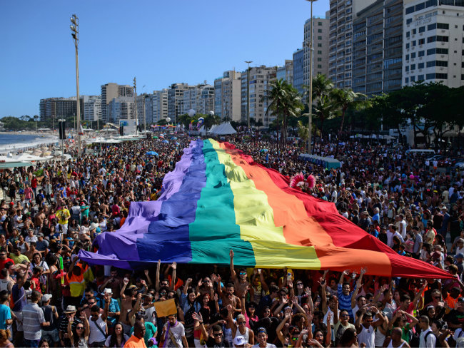 Thousands of Brazilians March in Gay Rights Parade