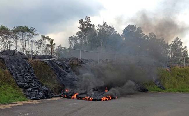 Hawaii Volcano Lava Breaking Out at Three Spots