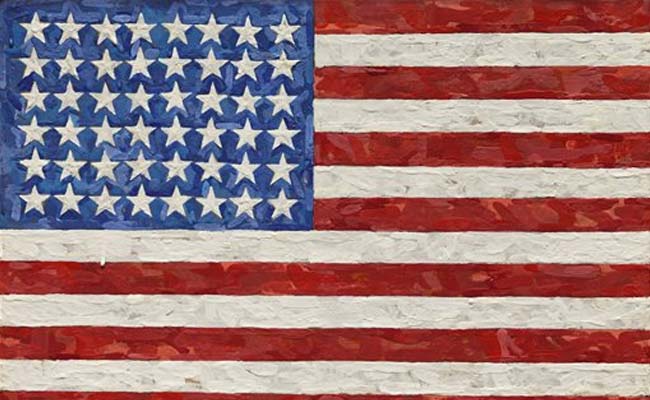 Jasper Johns' Flag Piece Sells For Record $36 Million
