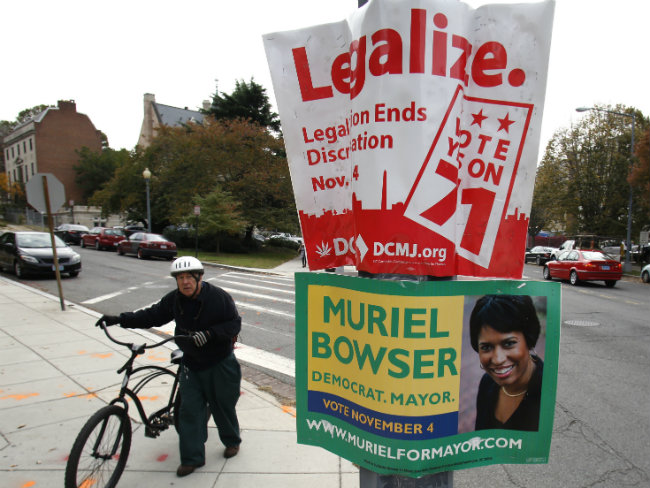 Campaigners Confident Ahead of Washington DC Marijuana Vote