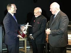 PM Modi's Gift to Tony Abbott: Replica of a First World War Trophy