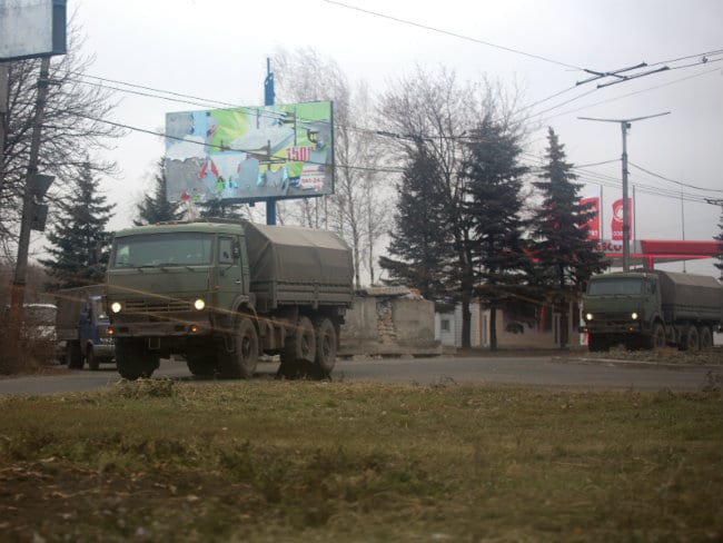 NATO Says Russian Military Equipment Entering East Ukraine