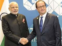 PM Narendra Modi Meets French President Francois Hollande, Calls For Common Fight Against Terror