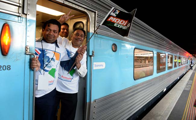 On Board the Modi Express, Gujarati Thali, Song and Dance