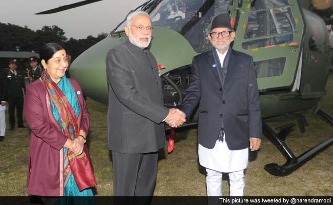 PM Modi Gifts Nepal a Chopper
