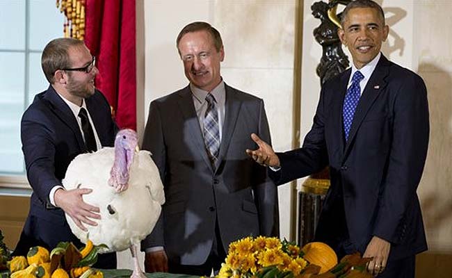 US President Barack Obama Defends Legal Authority To Pardon Turkeys