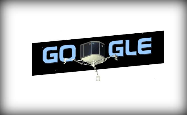 Philae Lander: Google Doodle Marks Historic Comet Landing