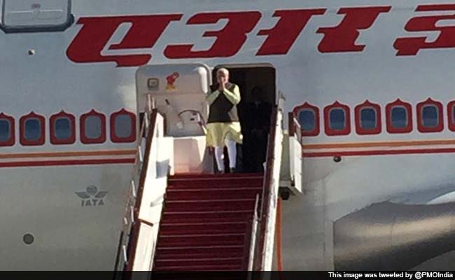 Prime Minister Narendra Modi Arrives in Myanmar
