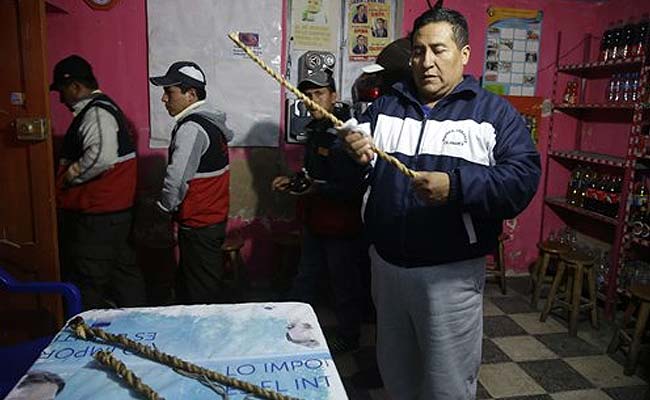 In Peru, Whip-Cracking Vigilantes Serve Up Justice