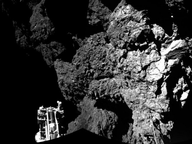 Comet Probe Philae Uploads Last-Minute Data From 'Alien World'