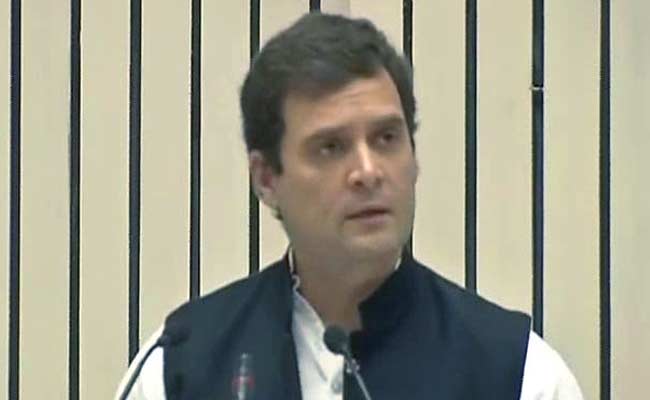 Congress Vice-President Rahul Gandhi Speaks At Nehru Conference: Highlights