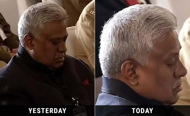 CBI Chief Caught Snoozing Again, Now During PM Modi's Speech