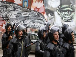 Egyptian Police Fire Tear Gas, Arrest 25 People Commemorating 2011 Protests Egyptian Police Fire Tear Gas, Arrest 25 People Commemorating 2011 Protests