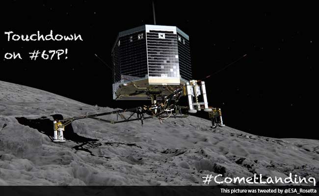 Philae Probe Lands on Comet, but Fails to Anchor Down