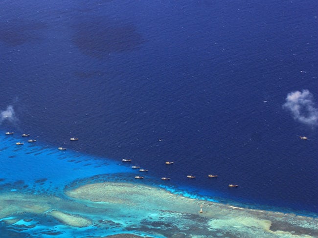 China Said to Turn Reef Into Airstrip in Disputed Water