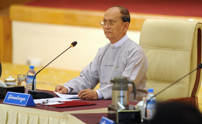 Myanmar's President Thein Sein Says Will Not Run for Second Term