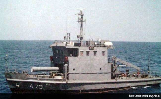 Naval Vessel Sinks Outside Visakhapatnam Harbour, One Dead, Four Missing