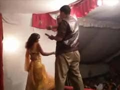 Caught on Camera: Policeman Showering Money on Woman Dancing on Stage