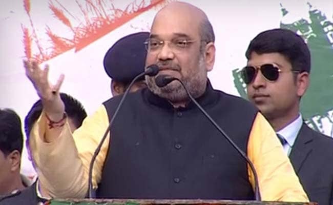 'I am Amit Shah, I Have Come to Uproot Trinamool Congress': BJP Chief