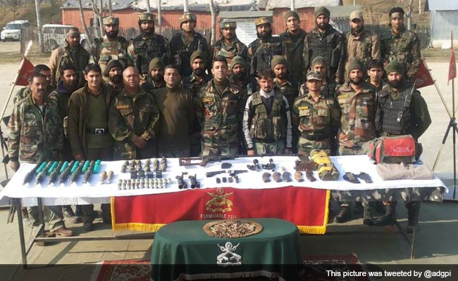18 AK-47 Rifles, 5 Pistols Recovered in Keran Ahead of Jammu and Kashmir Polls: Army