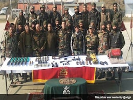 18 AK-47 Rifles, 5 Pistols Recovered in Keran Ahead of Jammu and Kashmir Polls: Army 18 AK-47 Rifles, 5 Pistols Recovered in Keran Ahead of Jammu and Kashmir Polls: Army