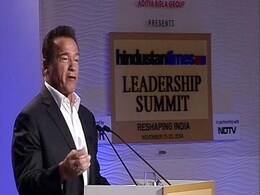 In Conversation With Hollywood Actor Arnold Schwarzenegger: Highlights In Conversation With Hollywood Actor Arnold Schwarzenegger: Highlights