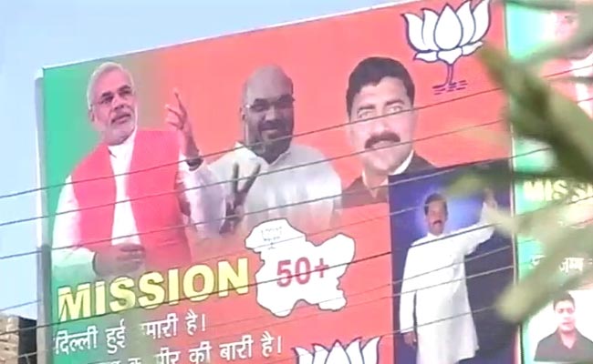 BJP Preps For Jammu and Kashmir Polls, With New Strategies and Slogan